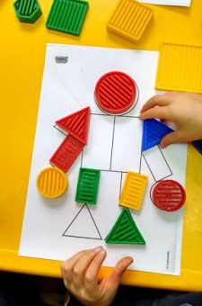 Formas geométricas para alunos com deficiência intelectual